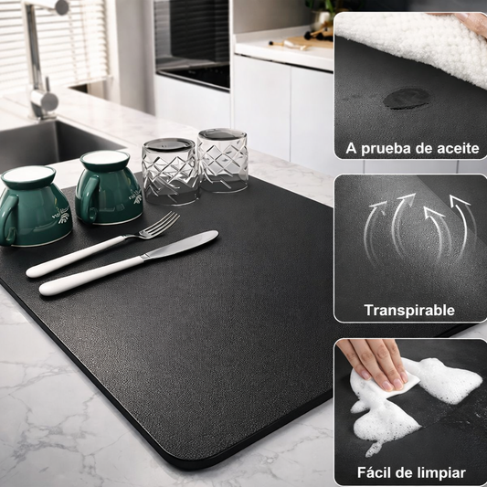 Alfombra para Platos Súper Absorbente